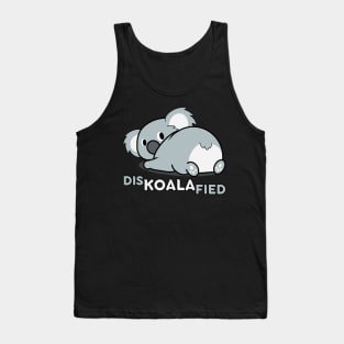 Diskoalafied Kawaii Koala Bear Pun Tank Top